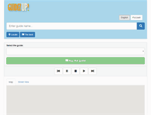 Tablet Screenshot of guidezup.com